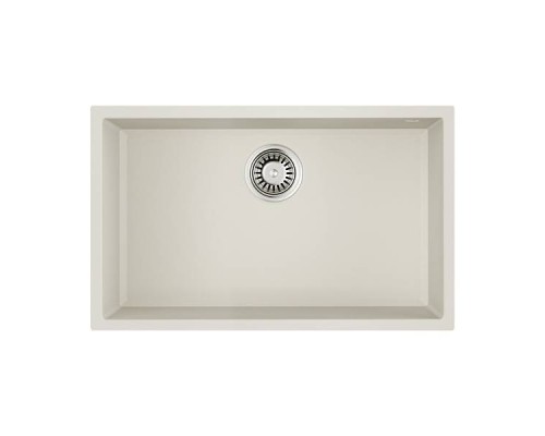 Omoikiri Tedori 66-U-WH Кухонная мойка Tetogranit 66x42 см, цвет: белый 4993975