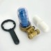 Дозатор DosaPlus 1 2P 1/2" прямой пропорц. с капсулами полифосфата