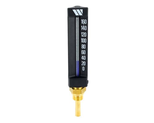 Термометр спиртовой MTG прямой WATTS Ind 1/2" 160°C гильза 50мм