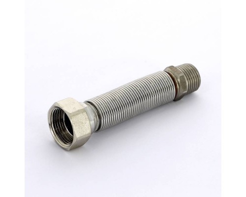 Подводка для воды НВ Flexorapid из нержавеющей стали EMMETI 1/2"х3/4" 10-19.5см