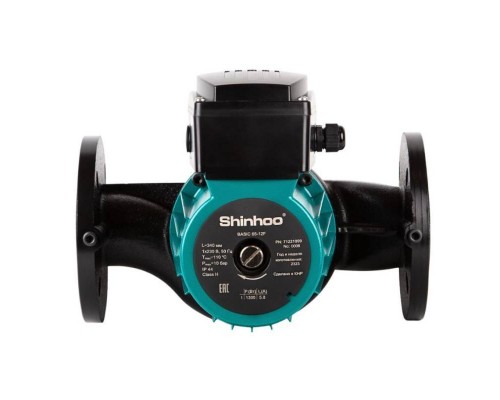 Насос циркуляционный Shinhoo BASIC 65-8F, фланцевый 220В