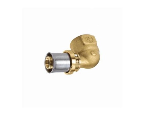 Угольник МП/PE-X пресс лат Дн16х1/2"х90гр ВР Giacomini RM129Y033