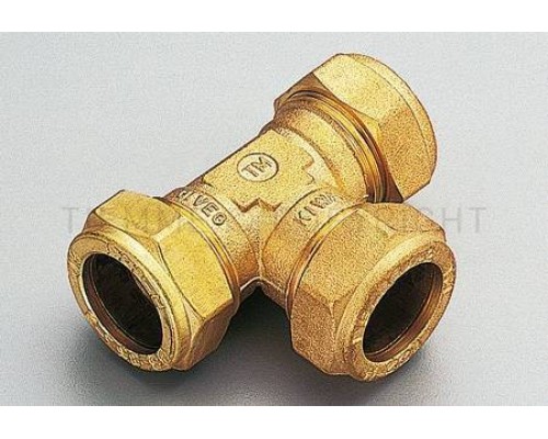 Тройник обжим TIEMME 8х8х8