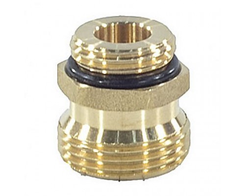 Штуцер перех лат ЕК 1/2"x3/4" д/клап коллект Апогей 310011