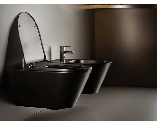 Boheme Avva Биде подвесное 35,5х53х35h см, цвет: black 974-B