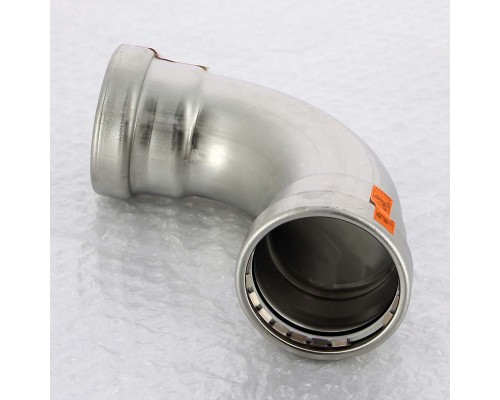 Угол пресс нержавеющая сталь Sanpress Inox VIEGA 64