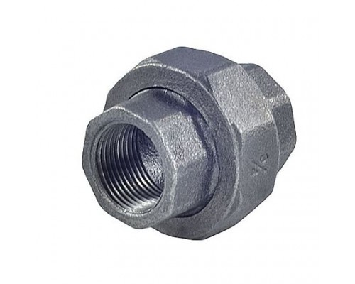 Соединитель чуг американка Ду15 (1/2") м/м конусный Fittex PLUS