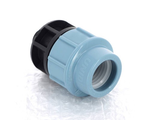 Муфта обжим-Н для труб ПНД UNIDELTA 32x3/4" Муфта обжим-Н для труб ПНД UNIDELTA 32x3/4"