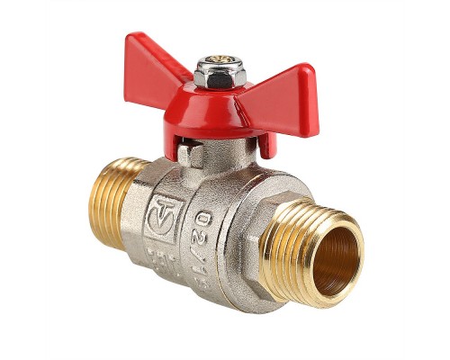 Кран шар. Valtec VT.219.N.06 BASE НН 1" бабочка