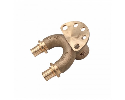 Угольник REHAU настенный ВР 16/16-1/2" RX+ короткий , бронза