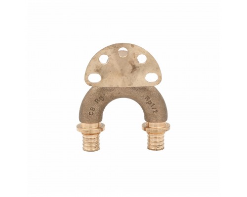 Угольник REHAU настенный ВР 16/16-1/2" RX+ короткий , бронза