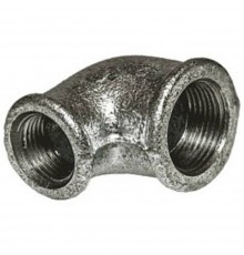 Угольник FITTEX чуг перех оц Ду20х15 (3/4"х1/2") м/м