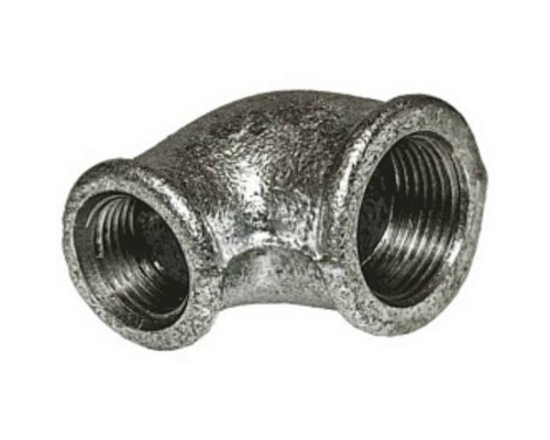 Угольник FITTEX чуг перех оц Ду20х15 (3/4"х1/2") м/м