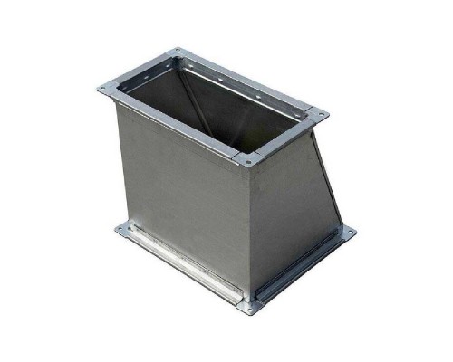 Переход ЕВРОВЕНТ (Пр) 700х400-200х400-200 (оц.ст.0.7/R20)