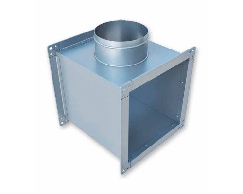 Тройник ЕВРОВЕНТ (ПрсКв) 300х200-125 (оц.ст.0.7/R20)