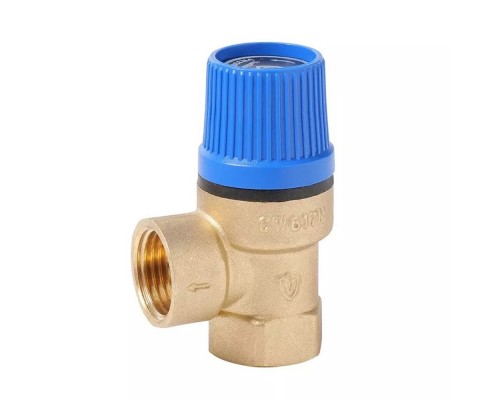 Клапан VIEIR предохранит. 6 БАР 1/2" ВРх1/2" ВР (100/1) VR33FFC-6