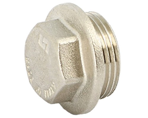 Заглушка Uni-Fitt H 1/2", никелированная