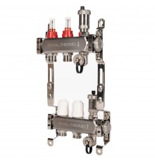 Комплект Royal Thermo коллектор RTE с расход.10 вых.+ узел RoyalMix OPTIMAL