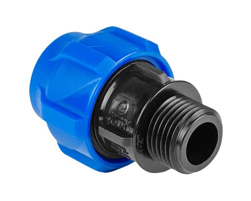 Муфта ПНД компрессионная НР 25*1/2" наружная резьба (VALFEX)