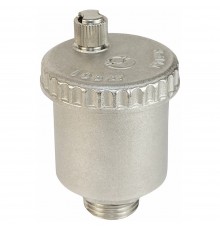 Воздухоотводчик автоматический 1/2" никель верт. (VALFEX VF.502.NV.04)