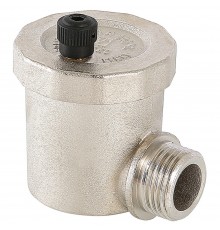 Воздухоотводчик автоматический угл.1/2" никель (Valtec VT502)