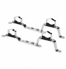 Пара регулируемых кронштейнов для коллекторов из нерж. d 1 VALFEX (VF.130.NR.100)