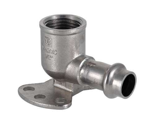 Водорозетка из нержавеющей стали 22х1/2 Valtec, (VTi.954) (уп. 5 шт)