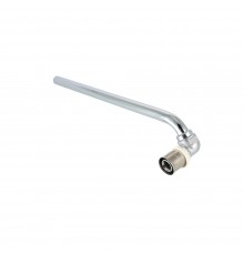 Угольник пресс Valtec VTm.281.LN.001615 с хром трубкой левый 16х15 30см