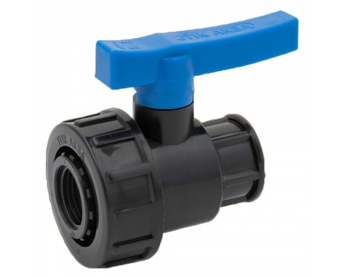 Кран шаровой ТПК-АКВА компрессионный ВР/ВР 1" х 3/4", 551220134