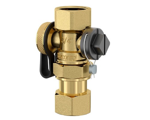 Устройство Flamco соединительное резьбовое Flexcontro 3/4 с накидной гайкой, 28920