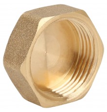 Заглушка Gappo ВР латунная 1 1/4"