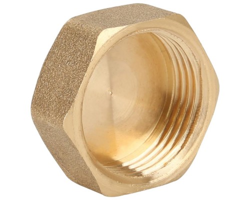 Заглушка Gappo ВР латунная 1 1/4"