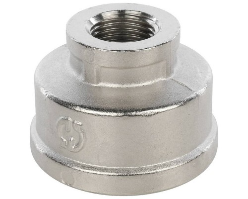 Муфта STOUT ВВ переходная никелированная 1"1/2X3/4" SFT-0006-011234