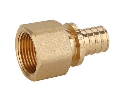 Переходник Gappo с внутренней резьбой латунный 20-Rp 1/2"