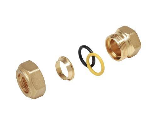 Фитинг прямой Giacomini ВР 1/2"x15, R180FY114 Фитинг прямой Giacomini ВР 1/2"x15, R180FY114