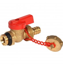 Кран шаровой Giacomini выпускной с рукояткой 1/2", R608DY053