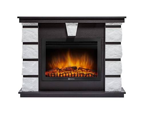 Портал Firelight Excalibur 25 камень белый, шпон венге Портал Firelight Excalibur 25 камень белый, шпон венге