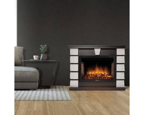 Портал Firelight Excalibur 25 камень белый, шпон венге Портал Firelight Excalibur 25 камень белый, шпон венге