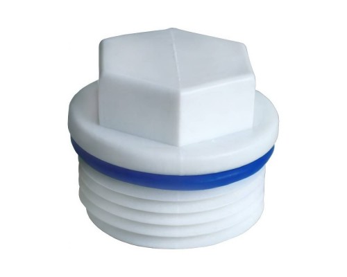 Заглушка Lammin ВР PPR 1/2" комплект красная+синяя 200/50