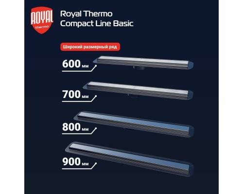 Лоток душевой Royal Thermo с сухим затвором Compact Line Basic 800 Лоток душевой Royal Thermo с сухим затвором Compact Line Basic 800