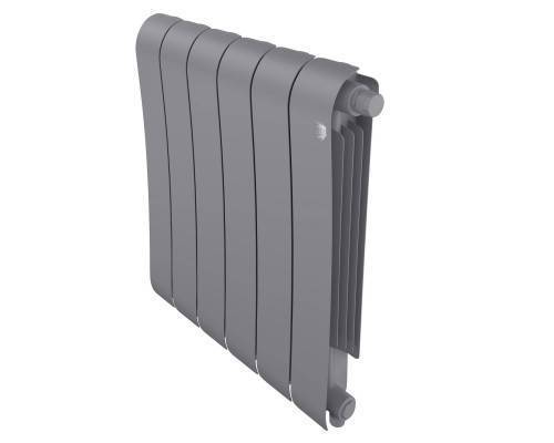 Радиатор биметаллический Royal Thermo Infinity 500 Silver Satin VR80 - 6 секц.