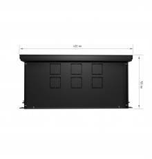 Конвектор внутрипольный Royal Thermo ATRIUM-190/400/2700-DG-U-BL