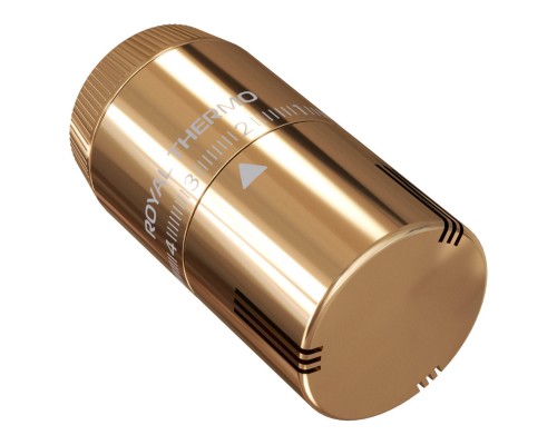 Термоголовка жидкостная Royal Thermo Design М30х1,5 (золото)