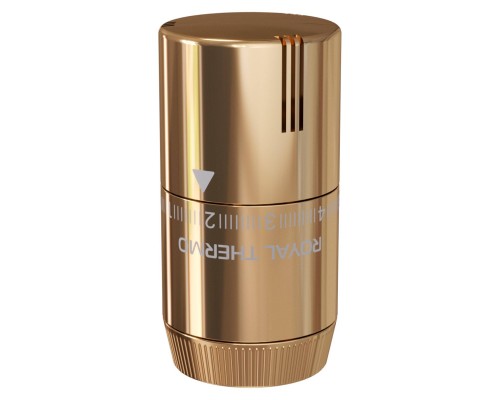 Термоголовка жидкостная Royal Thermo Design М30х1,5 (золото)