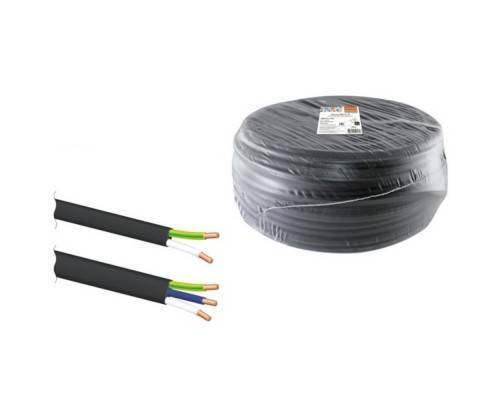 Провод TDM ELECTRIC ВВГмб-П нг(А) 3х1,5 220/380 черный (100) Провод TDM ELECTRIC ВВГмб-П нг(А) 3х1,5 220/380 черный (100)