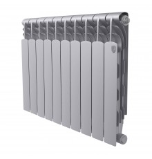 Радиатор биметаллический Royal Thermo Revolution B 500 Серебристый – 10 секц.