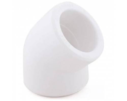 Угольник бел. PP-R D 20х45 PN 25, РТП (525/75)