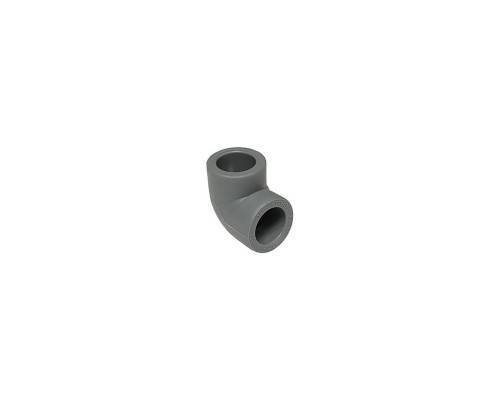 Угольник TEBO PP-R 50 90 град., серый Угольник TEBO PP-R 50 90 град., серый