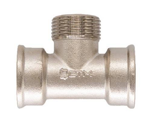 Тройник CTM г/ш/г 1/2" Тройник CTM г/ш/г 1/2"