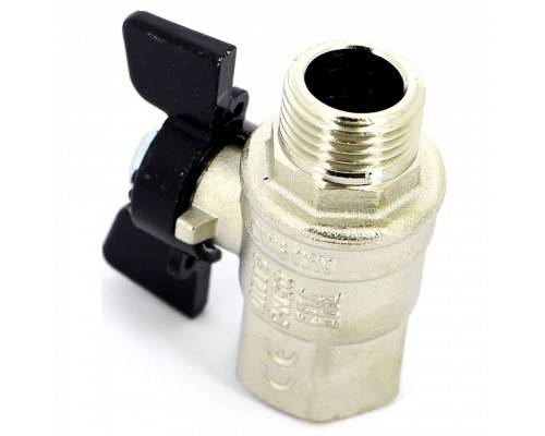 Кран BUGATTI НН 1/2" бабочка OREGON серия 327, полный проход Кран BUGATTI НН 1/2" бабочка OREGON серия 327, полный проход